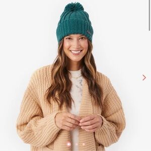 Green Rebecca minkoff green ribbed beanie